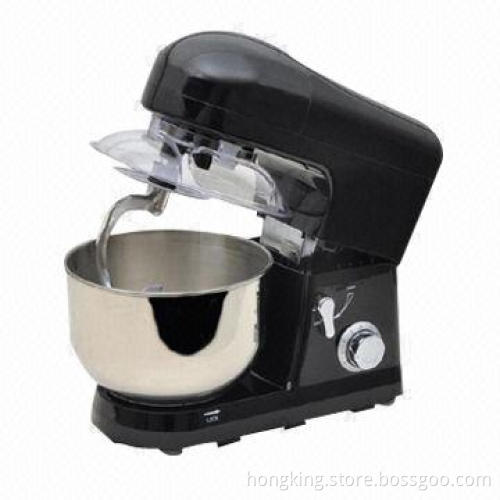 800W Powerful Food Mixer with 5L Stainless Steel Bowl and Skid-resistant Feet